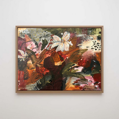 Dark Sprouts Canvas Print